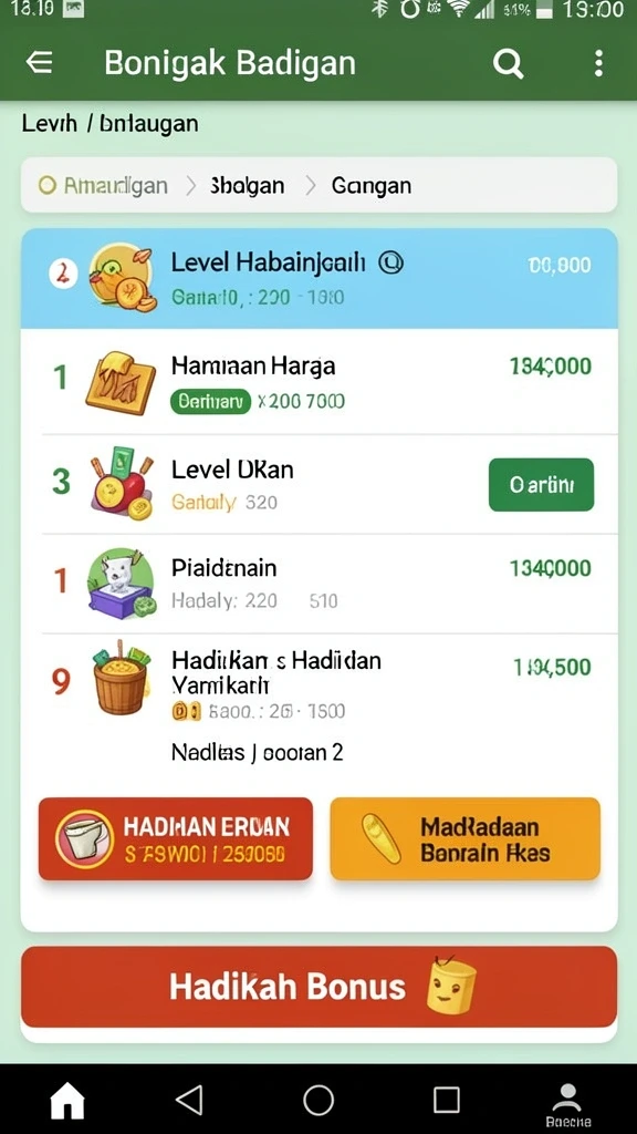 Tampilan antarmuka yang menarik dan intuitif.