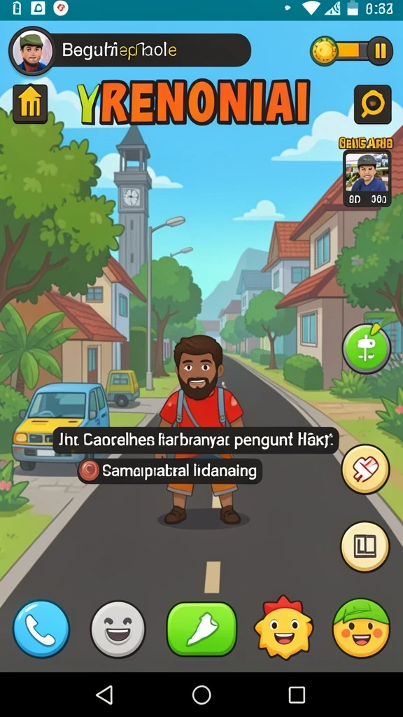 Tangkapan layar menunjukkan karakter utama dalam pertempuran.