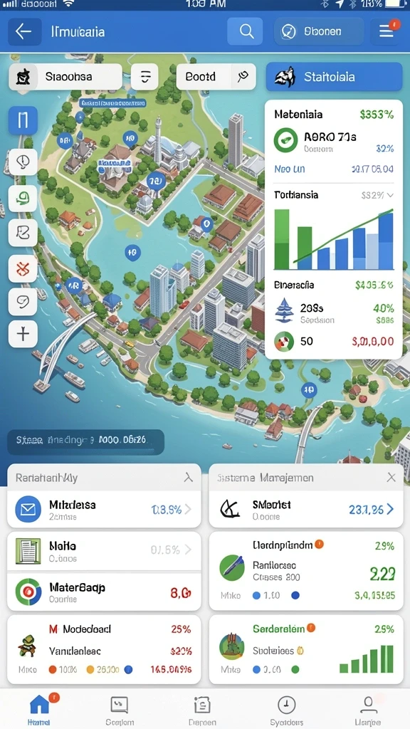 Sistem kontrol yang intuitif dan responsif.