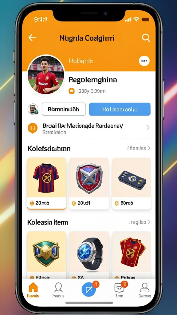 Tampilan awal yang menarik perhatian.