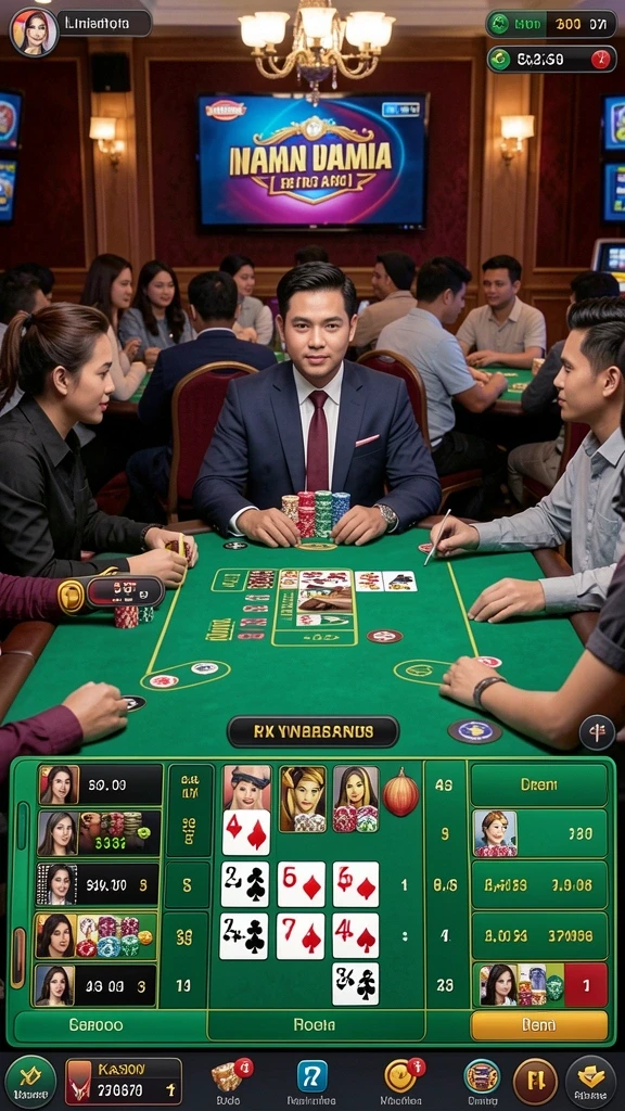 Tampilan antarmuka aplikasi CEMARA777 yang menarik.