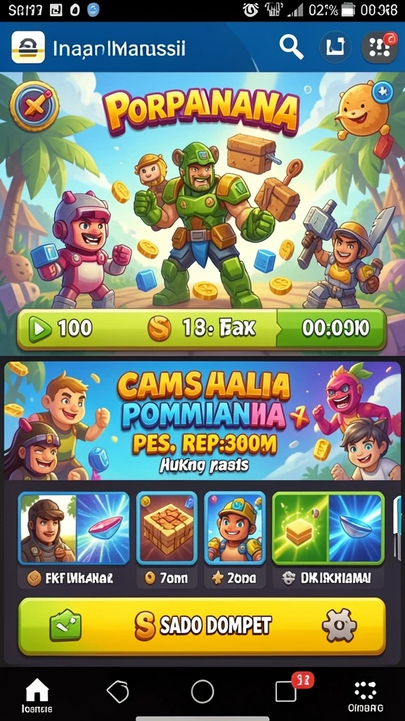 Fitur multiplayer yang mengasyikkan.
