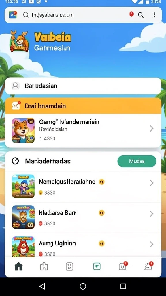 Screenshot menampilkan antarmuka pengguna yang menarik dan mudah dinavigasi.