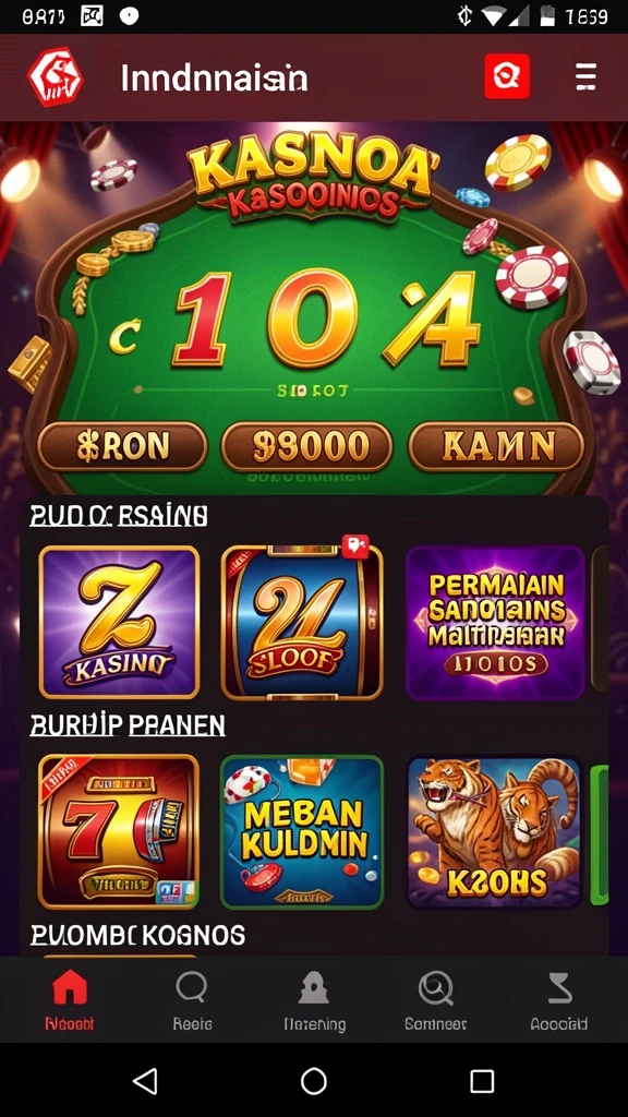 Tampilan antarmuka yang intuitif dan menarik.