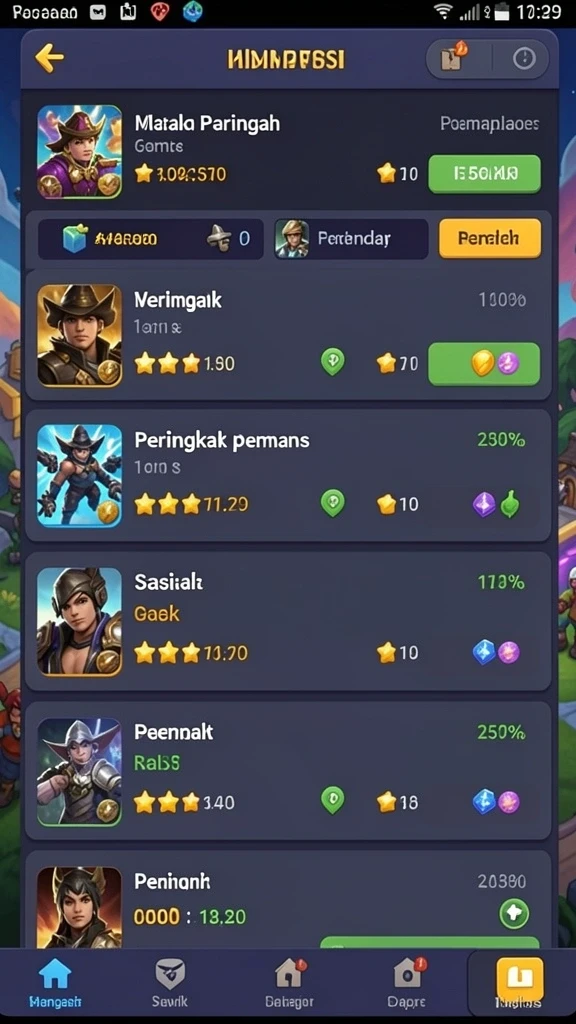 Mode multiplayer untuk bersaing dengan teman.