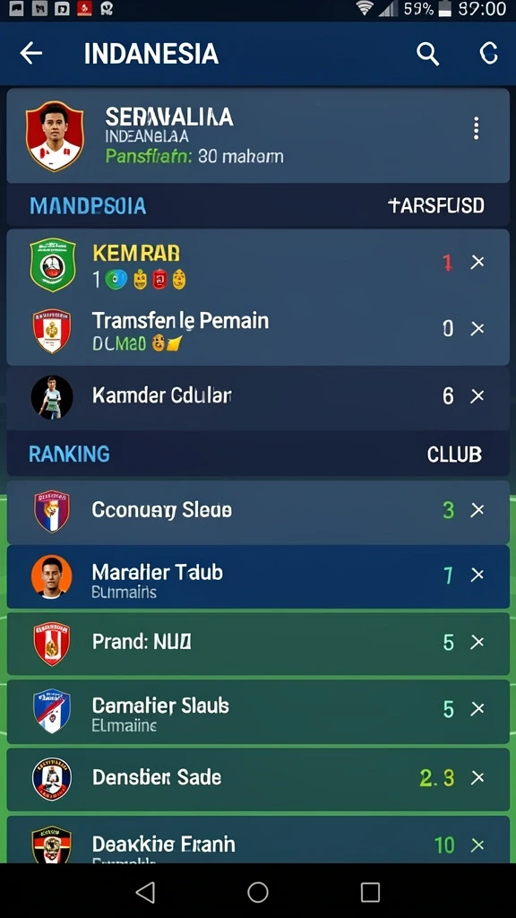 Tampilan antarmuka yang intuitif dan menarik.