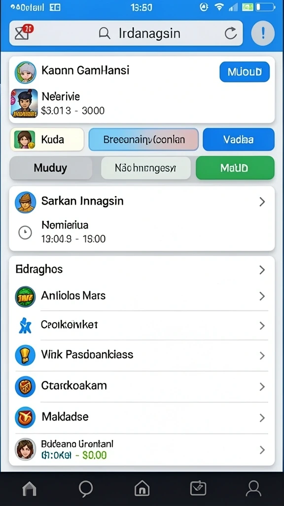Pertempuran seru melawan monster yang kreatif.