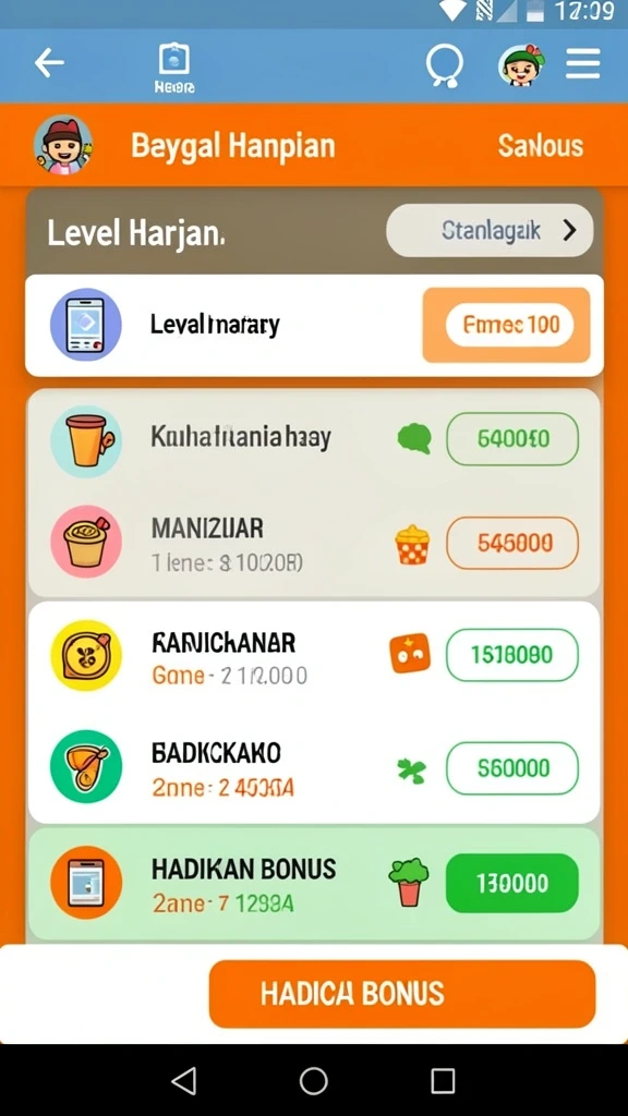 Tampilan antarmuka yang menarik dan mudah digunakan.