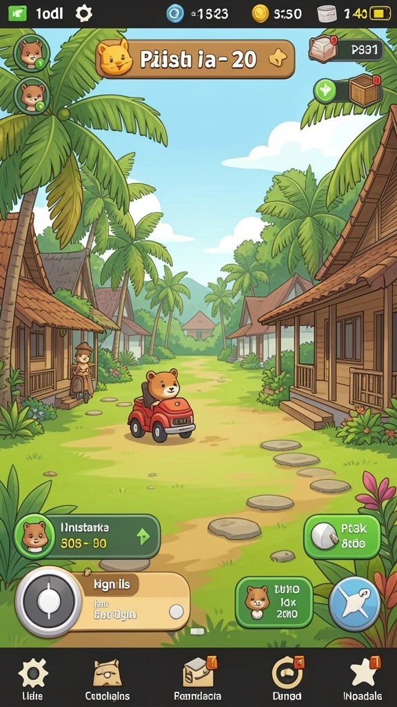Kompetisi seru dengan teman-teman di leaderboard.