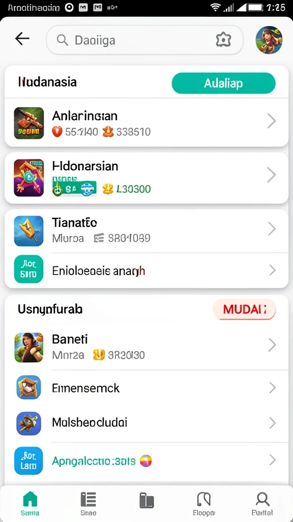 Tampilan antarmuka yang menarik dan responsif.
