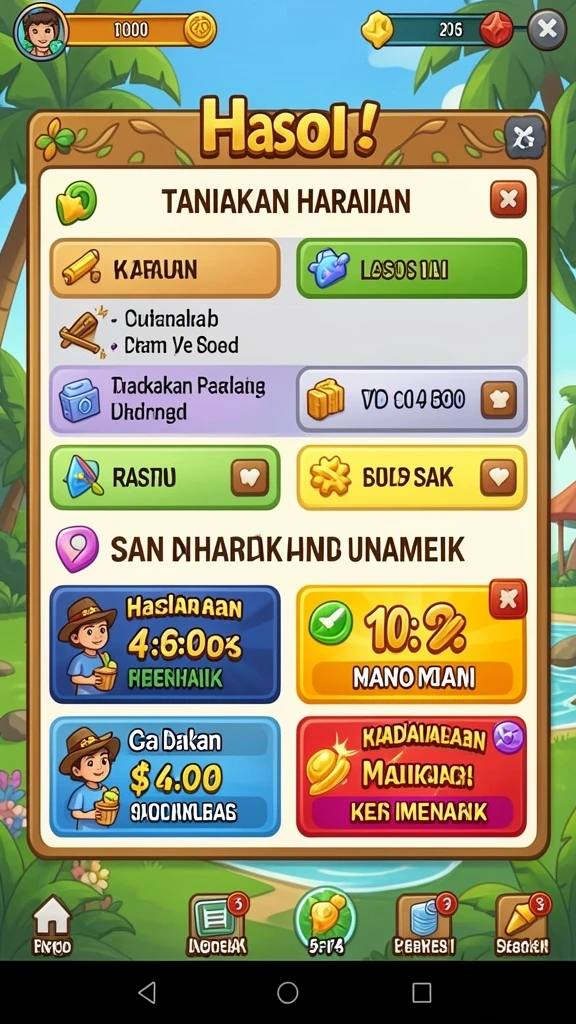 Beragam pilihan mesin slot dengan tema unik.