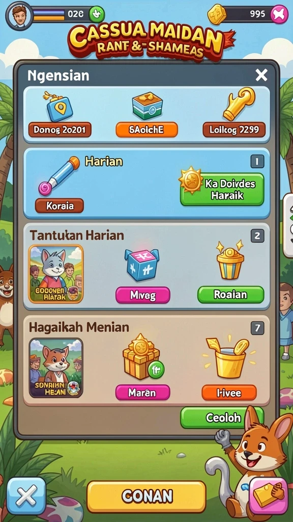 Tangkapan layar menampilkan permainan dengan grafis yang menakjubkan.