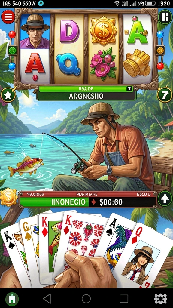 Pengguna berinteraksi dalam mode multiplayer di JUTA7.