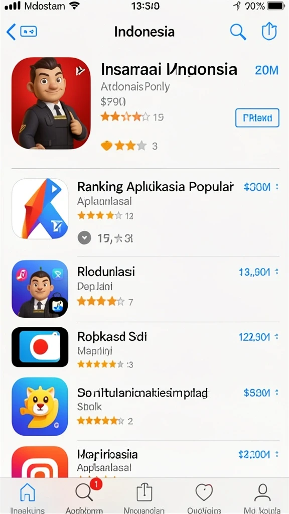 Beragam karakter yang bisa dipilih sesuai selera.