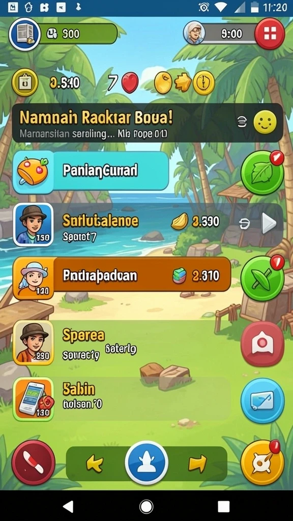 Beragam permainan judi dalam satu aplikasi.