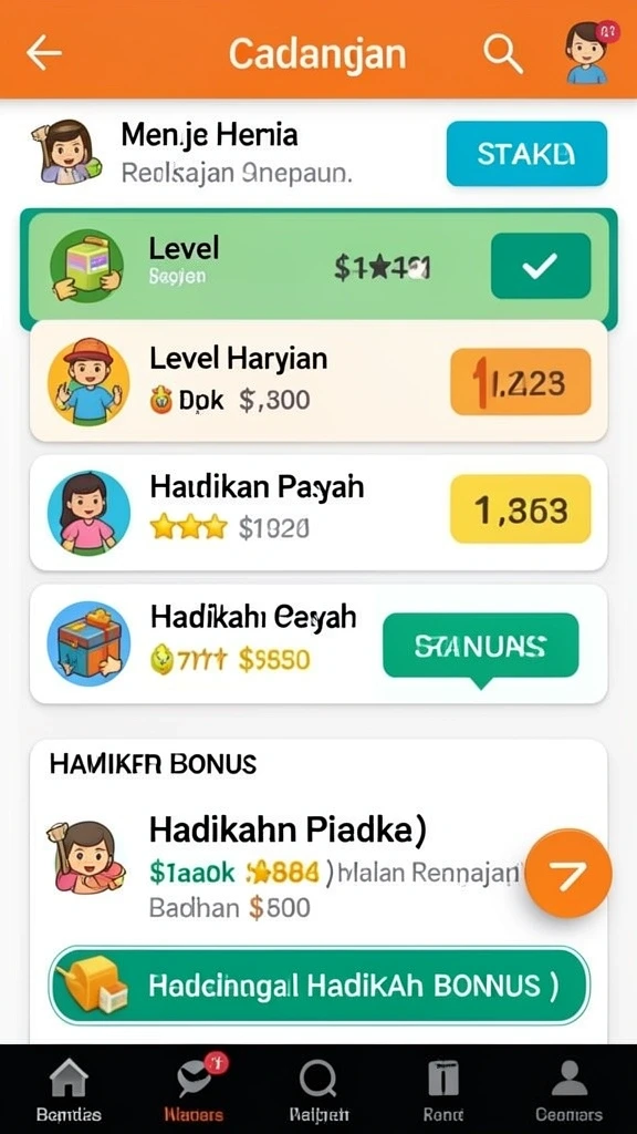 Tampilan antarmuka yang intuitif dan mudah digunakan.