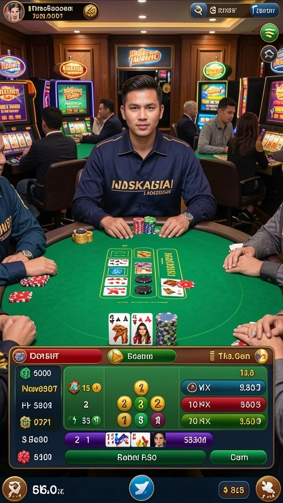 Screenshot menampilkan karakter pemain dalam aksi seru.