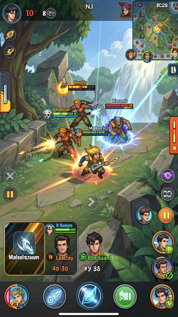 Gameplay yang seru dengan berbagai tantangan di setiap level.