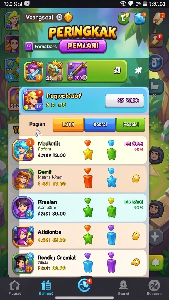 Tangkapan layar menunjukkan tampilan antarmuka utama LKOPEN.