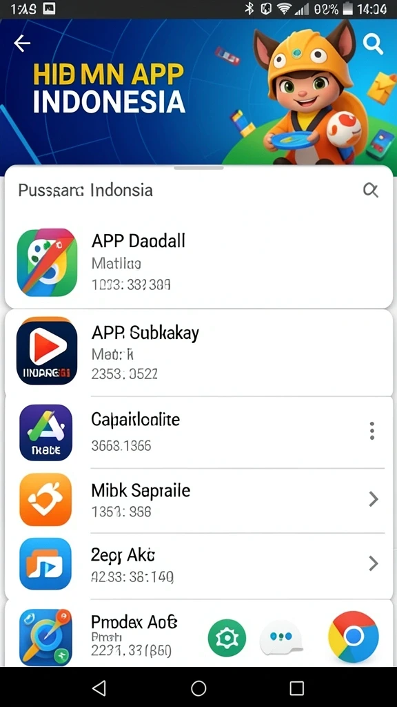 Tampilan antarmuka yang ramah pengguna.