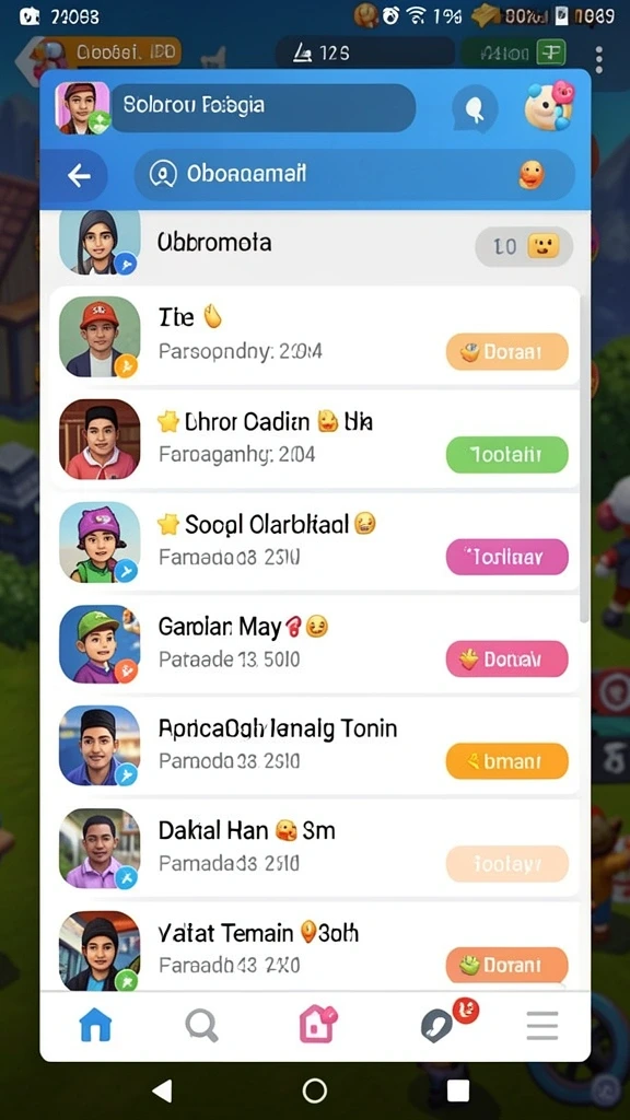 Tampilan awal karakter MIOTOTO yang menarik.