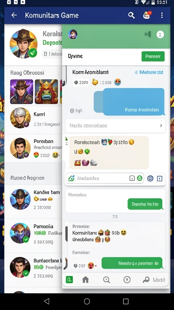 Tampilan antarmuka yang user-friendly dan menarik.