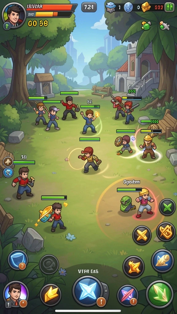 Menunjukkan fitur multiplayer yang memungkinkan interaksi antar pemain.