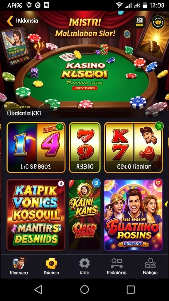 Gambaran grafik yang memukau dalam game.
