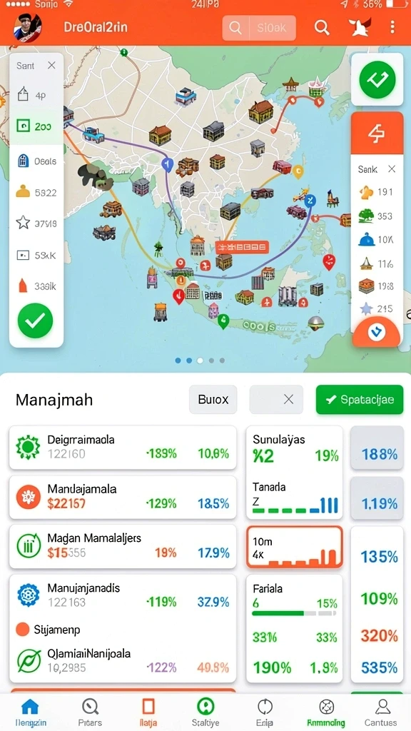 Karakter unik dengan keterampilan khusus untuk bertarung.