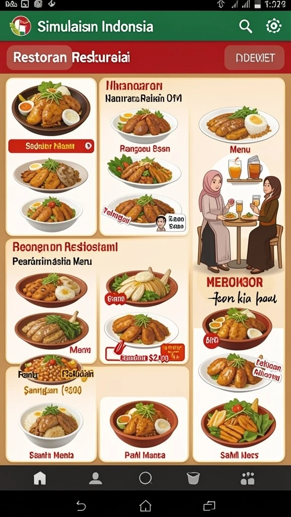 Berbagai karakter unik untuk dipilih dan dimainkan.