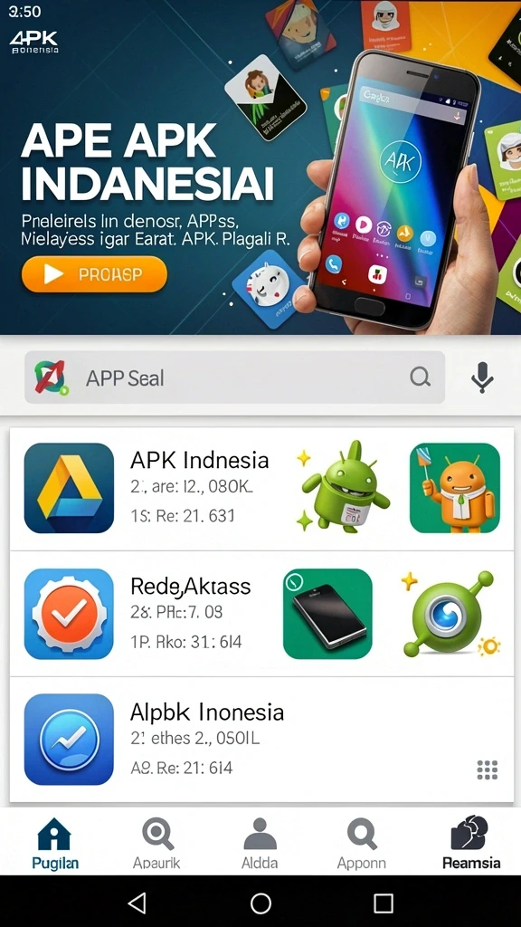 Beragam permainan seru untuk dipilih.