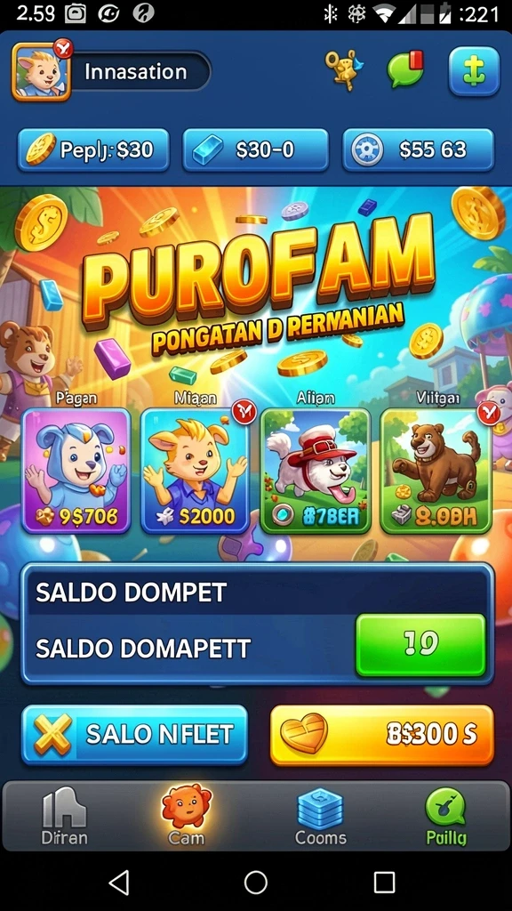Fitur bonus yang menarik dan menguntungkan.