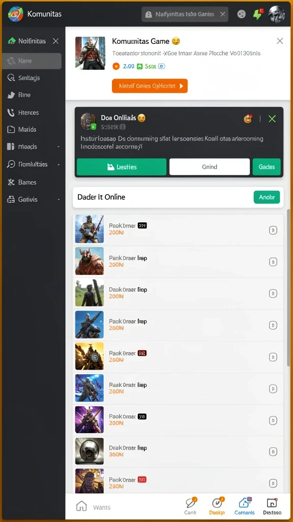 Mode multiplayer yang memungkinkan persaingan seru.