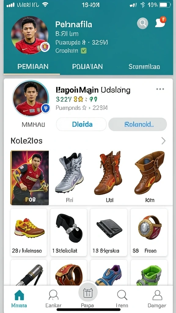 Salah satu level game yang menantang.