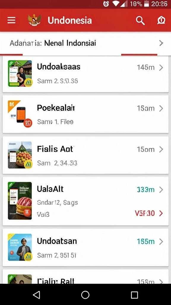 Beragam pilihan permainan untuk semua kalangan usia.