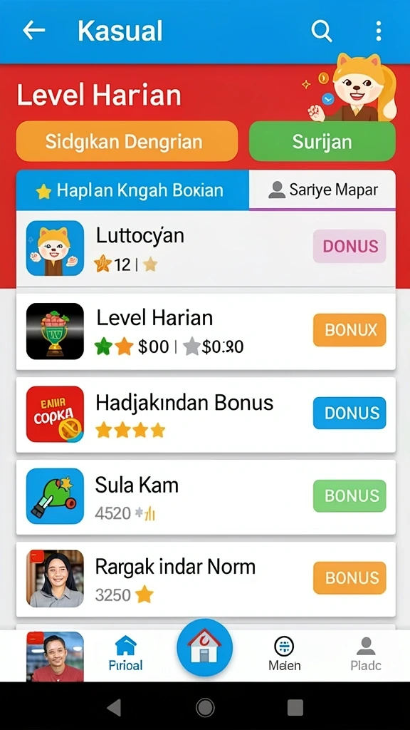 Tampilan antarmuka yang ramah pengguna.