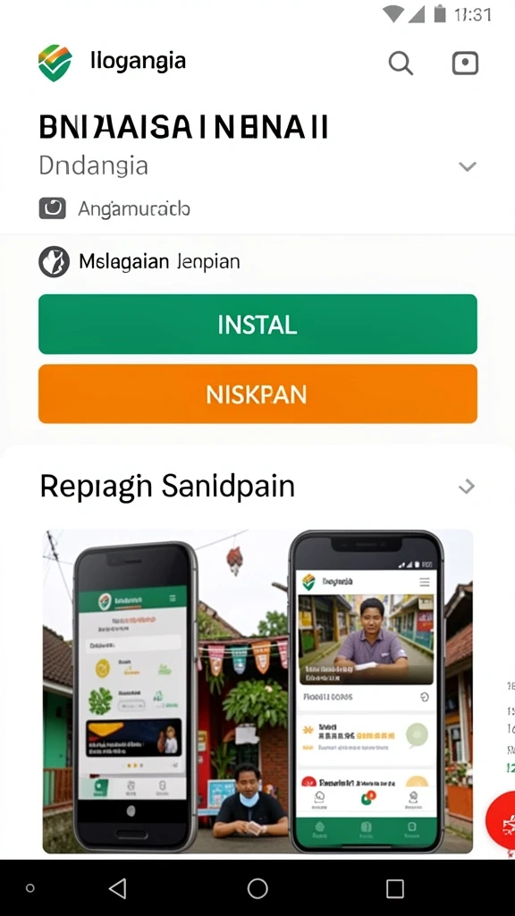 Sistem keamanan yang melindungi data pengguna.