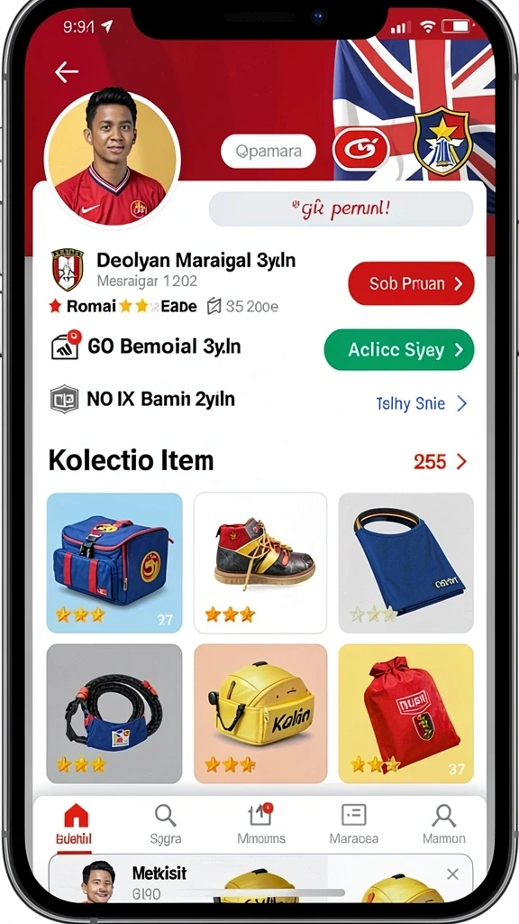 Tampilan grafis yang memukau dengan detail karakter.