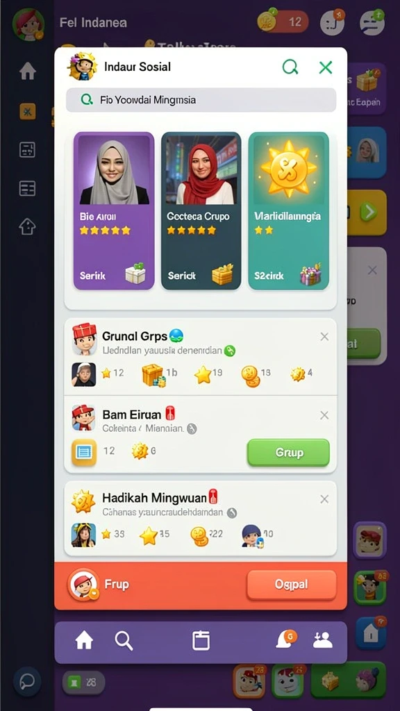 Grafis yang tajam dan memukau.