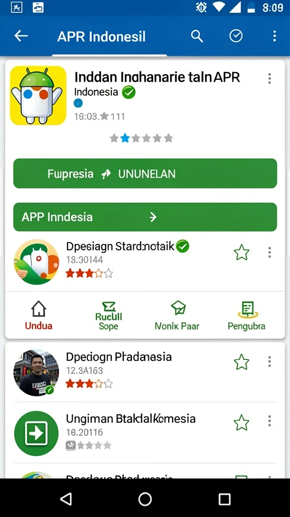 Karakter-karakter yang unik dan beragam.