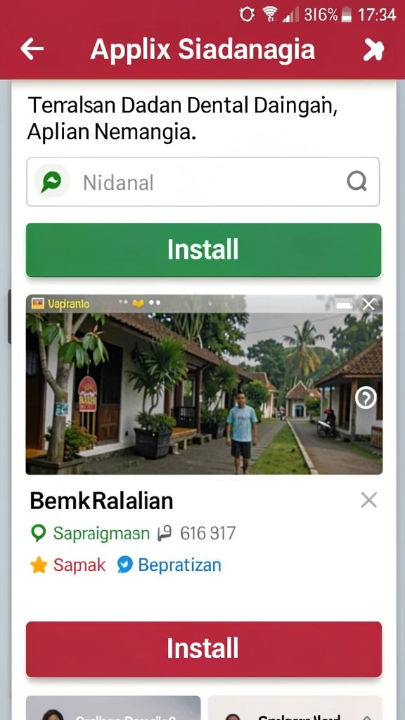 Tampilan antarmuka yang intuitif dan menarik.