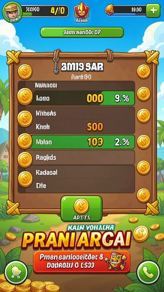 Berbagai level tantangan yang menguji kemampuan pemain.