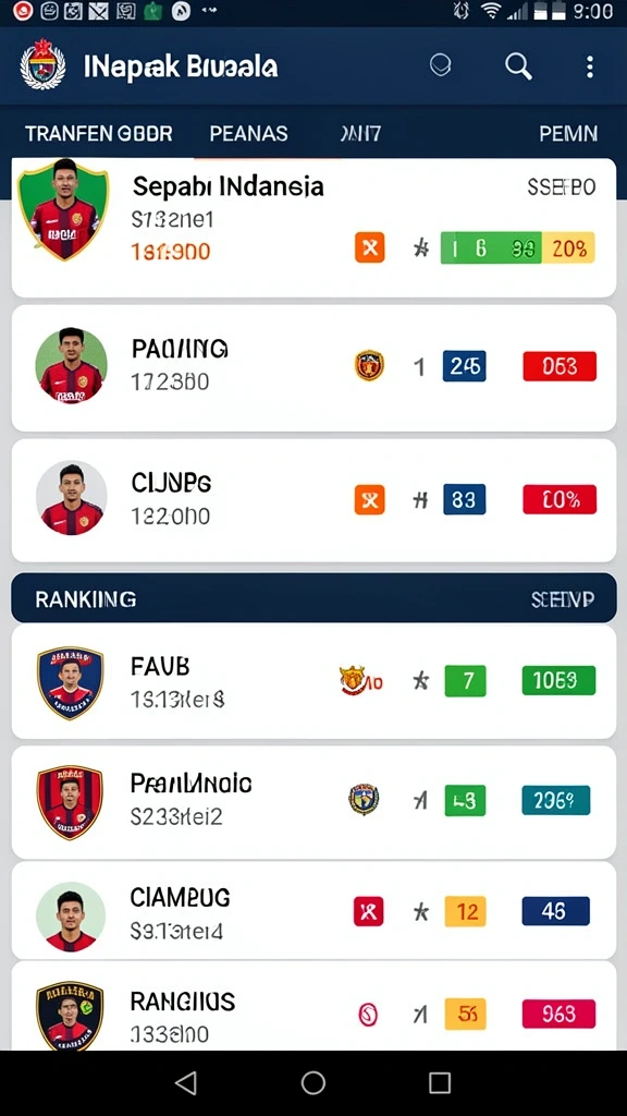 Screenshot menampilkan tampilan awal aplikasi TOPDOMINO yang menarik.