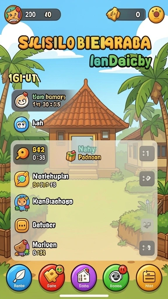 Berbagai karakter menarik dengan kemampuan unik.