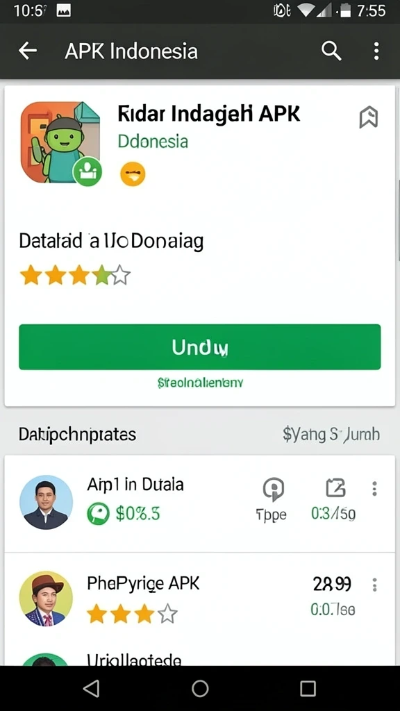 Level permainan yang penuh tantangan dan seru.